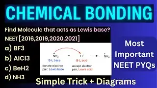 Chemical Bonding | NEET & JEE 2026 | Lewis Base | Chemistry PYQs | Class 11