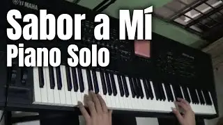 Sabor a Mi - Piano