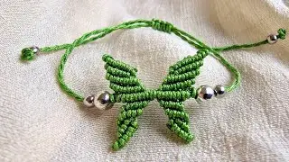 DIY Macrame Butterfly Bracelet Tutorial | Easy Handmade Jewelry for Beginners