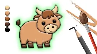 How to Draw and Color a 'Y for YAK' | Connect the Dots |  #art #drawing #tutorial
