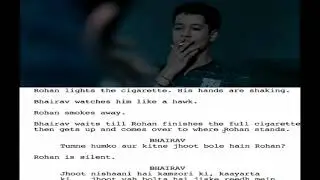 Screenplay to Screen Ep.1 | Udaan | Rohan's confrontation with Bhairav(His Father)