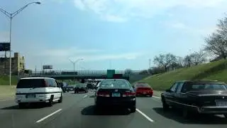 Detroit, Michigan - I-96 EB - US-24 to I-75 SB