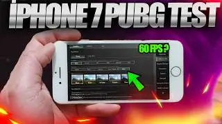 ТЕСТ iPhone 7 PUBG В 2024 ГОДУ | ПОЛНЫЙ ГИРО | ТЕСТ ФПС | ПУБГ МОБИЛЬ