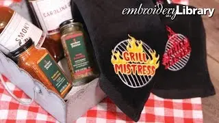Embroidered Grill and Golf Towels