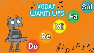 3 Fun Vocal Warm Ups (SOLFEGE Sing-Along) | For Kids