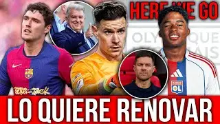 ¡TER STEGEN DECIDE QUEDARSE! HERE WE GO ENDRICK AL LYON, LAPORTA QUIERE RENOVAR A CHRISTENSEN