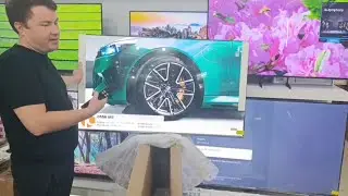 Ташкент рынок Малика  покупка телевизора.  4K HDR  Xiaomi TV S 2025 QD Mini-LED