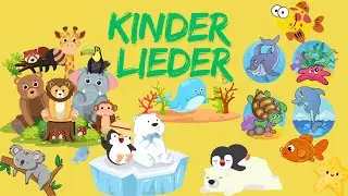 Pinguin und Tierabenteuer &ndash; Fr&ouml;hliche Kinderlieder | Kinderlieder und Spa&szlig; 🎶🌍