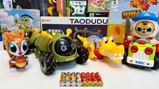 Unboxing Remote-controlled Insect, Electric Crocodile, Electric Squirrel, Shape-shifting Car