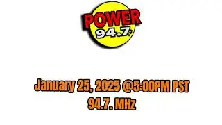 KEWB Power 94.7 Legal ID (Anderson, CA)
