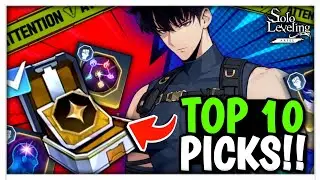 TOP 10 LEGENDARY BLESSING STONE SELECTOR GUIDE! DO NOT MAKE THIS MISTAKE - Solo Leveling: Arise