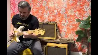 RetroSound Guitars RetroCaster straight into my Victoria Amps Vicky Verb!