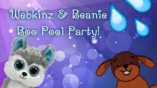 Webkinz & Beanie Boo Pool party!!