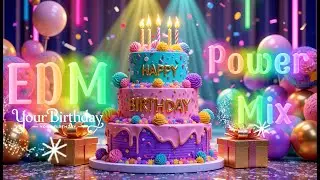 🚀 EDM Birthday Power | Non-Stop Celebration Mix