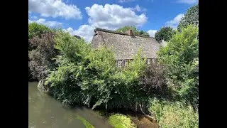 Fachwerkhaus-Anwesen  -  direkte Wasserlage an der Luhe
