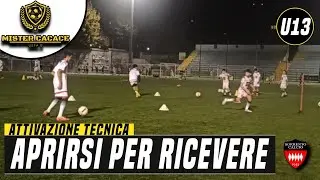 APRIRSI PER RICEVERE | DOPPIO SMARCAMENTO E CONTROLLO | U13 U12 U11 U10