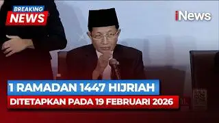 Detik-detik Pengumuman Awal Puasa, Pemerintah Tetapkan 1 Ramadan 1447 Hijriah Pada 19 Februari 2026