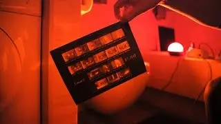 making contact sheets (darkroom, 21.02.2017)