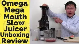 Обзор вертикальной соковыжималки Omega Mega Mouth MMV700