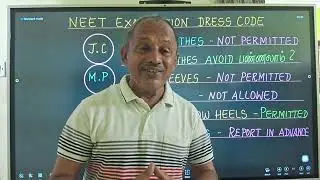 Dress Code for NEET Examination | NEET Mark Deciding Factors | எந்த Dress போட கூடாது ?