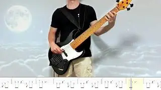 Savage Garden - To The Moon and Back - Bass Cover with Play Along Tabs