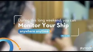Monitor your Ship at Home by Mobile Application #Skyreach