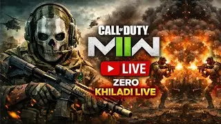 MODERN WARFARE 2 LIVE 🔥 Intense War Gameplay | ZERO KHILADI LIVE 🎮