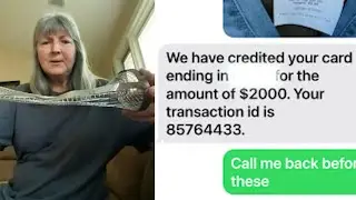 7 On Your Side catches scammer in the act after he drains woman's bank account
