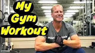 Sean's Wild Gym Workout - Weights, Kettlebells, Pull Ups, Power Yoga, Abs & American Ninja Warrior