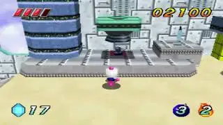 Bomberman Hero - Battle Room (Level Walkthrough & Perfect Score)
