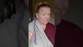 Second time trying PURPLE SHAMPOO / Natural strawberry blonde trying purple shampoo / #short