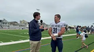 Villanova Football LB Shane Hartzell 08/20/2025