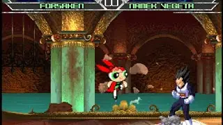 Forsaken Powerpuff Girls vs Vegeta 🔥 MUGEN DBZ Crossover Battle