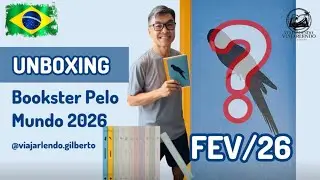 UNBOXING | Bookster pelo Mundo: FEV/26 #booksterpelomundo #taglivros #companhiadasletras