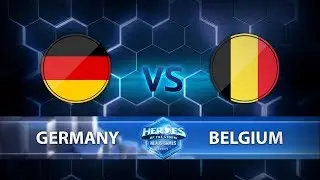Nexus Games Europe - Group B Match 1 &ndash; Germany vs. Belgium - Game 1