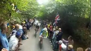 Tour of Britain Barhatch Lane Ascent 2012