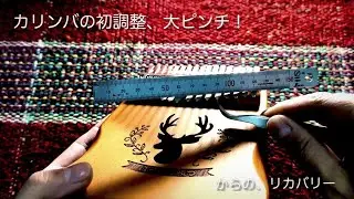 【調整編】はじめての17音カリンバ開封レビュー♪ その3 【アマゾン1000円台】