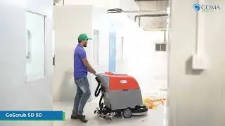 Effortless Cleaning with Go Scrub SD50 by Goma Cleantech