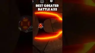 GREATER Battle Axe &ndash; New Hearts Ore Recipe #roblox #theforge