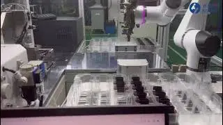 Han&rsquo;s Robot Pick&Place во время тестов на герментичность