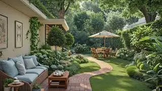 Luxury Garden Jazz 🌿 Sophisticated Smooth Jazz Music for Elegant Coffee, Work & Relaxation