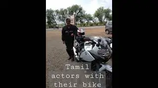 Kollywood actors with bike