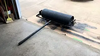 Custom 4ft Lawn Roller Water Heater Build