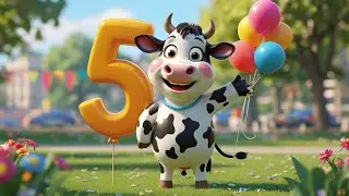 Counting Cows in the Field 🐮 | Learn Numbers 1 to 10 | Fun Kids Song | counting 1 to 10