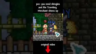 Черепица обязательна при строительстве в Террарии #terraria #gaming #terrariabeginner #terrariabuild