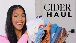HUGE SHOP CIDER CLOTHING HAUL!