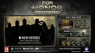 For Honor Season Pass Trailer PS4 / Xbox One /PC