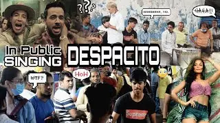 Despacito ft song singing in public | Badly singing | Comedy Brothers