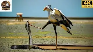 Secretary Bird vs. King Cobra &ndash; Who rules the savanna?