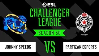 Johnny Speeds vs Partizan Esports - ESL Challenger League - Season 50 EU